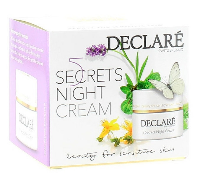 Declare Crema Calmante y Regeneradora Noche Declaré 5 Secrets Night 50 ml