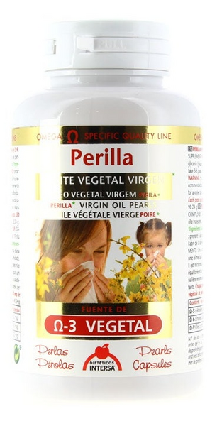 Dietéticos Intersa Aceite Vegetal de Perilla 120 Perlas