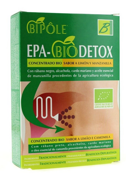 Dietéticos Intersa Bipole Epa Bio Detox 20 Ampollas de 10 ml