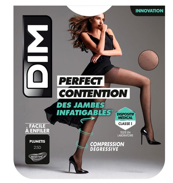 Dim Perfect Contention Medias de Compresión Fantasía Talla 3