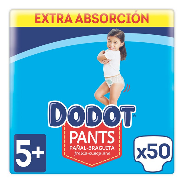 Dodot Pants Pañal-Braguita Extra T5+ 12-17Kg 50Uds