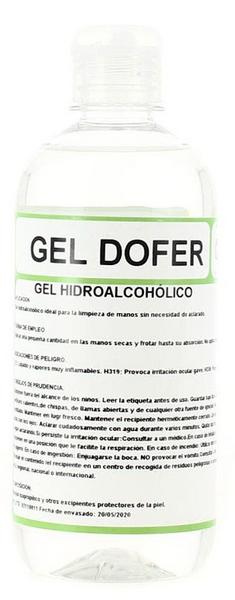 Dofer Gel Hidroalcohólico 500 ml