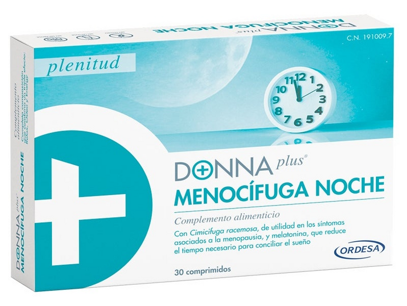 Donna Plus + Donnaplus Menocifuga Noche 30 Comprimidos