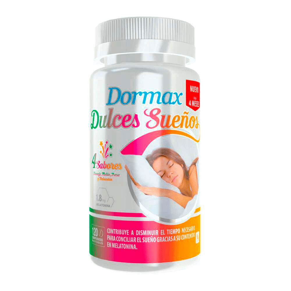 Dormax Dulces Sueños 120 comprimidos Masticables