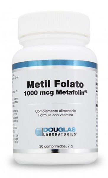 Douglas Laboratories Metil Folato Metafolin 30 Comprimidos 1000 mcg