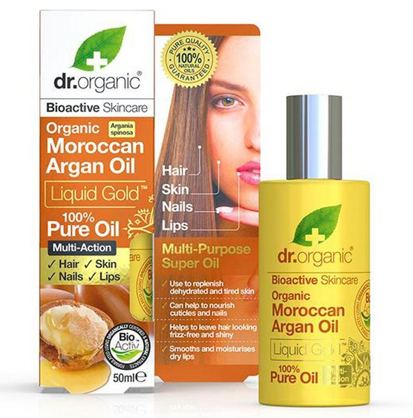 Dr. Organic Aceite Puro de Aceite de Argán Marroquí 50 ml