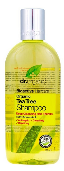 Dr. Organic Champú de Árbol de Té Orgánico 265 ml
