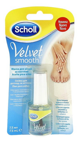 Dr Scholl Velvet Smooth Aceite para Uñas 7,5 ml