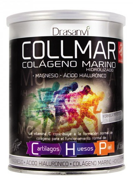 Drasanvi Collmar Colágeno Marino Hidrolizado con Magnesio Vainilla 300 gr