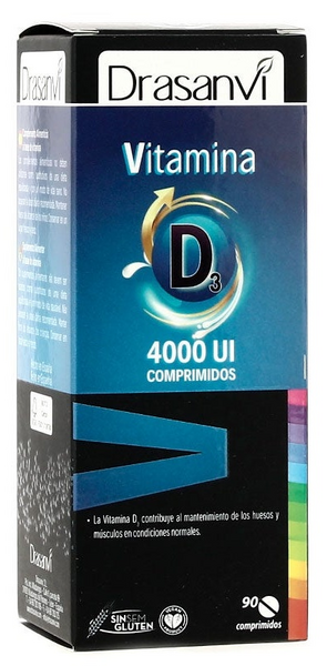 Drasanvi Vitamina D3 4000UI 90 Comprimidos