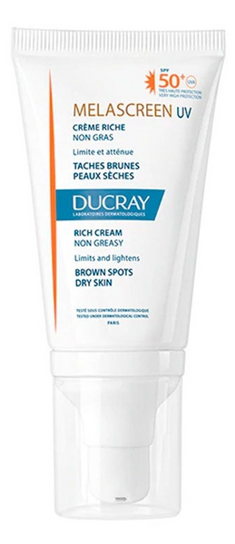 Ducray Melascreen Crema Enriquecida SPF50+ 40 ml