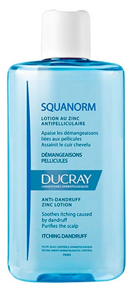 Ducray Squanorm Zinc Loción Anticaspa 200 ml