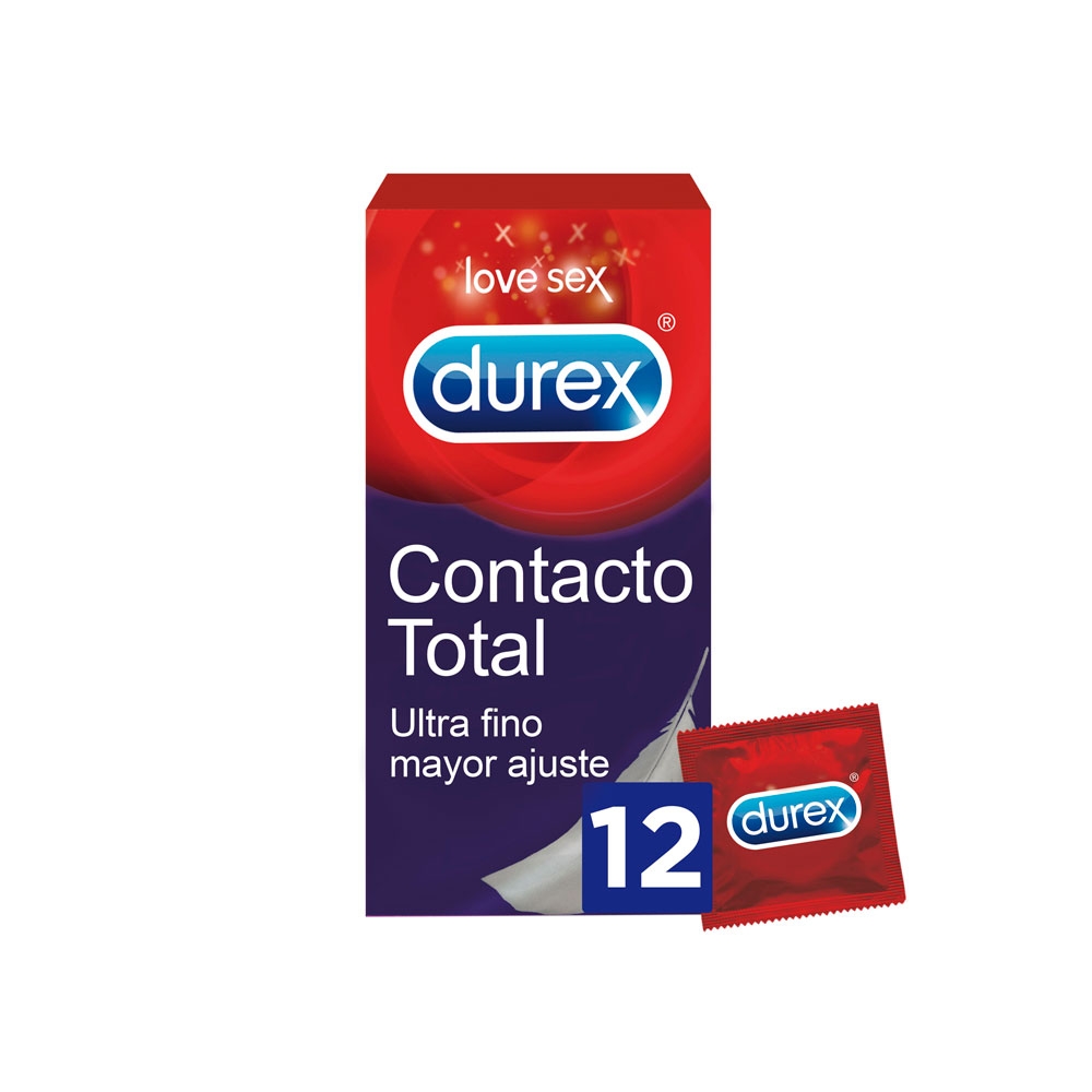 Durex Contacto Total 12 Preservativos