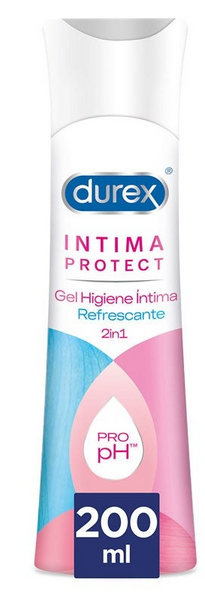 Durex Gel Higiene Íntima Refrescante 2 en 1 Intima Protect 200 ml