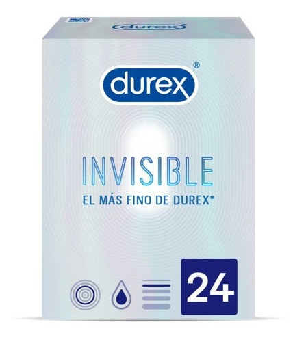 Durex Invisible Preservativos Muy Finos 24 Uds