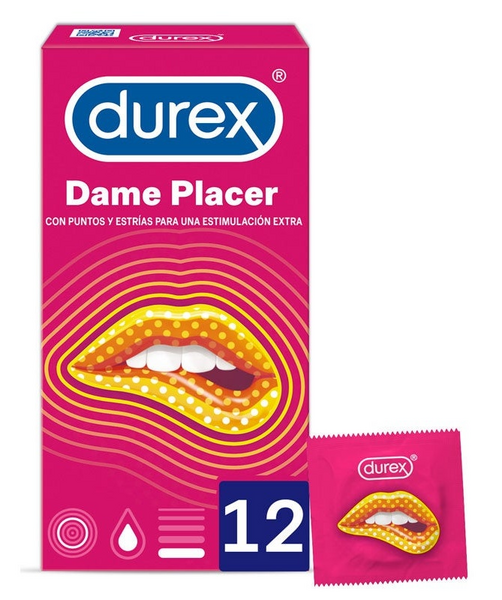 Durex Preservativo Dame Placer 12 Uds