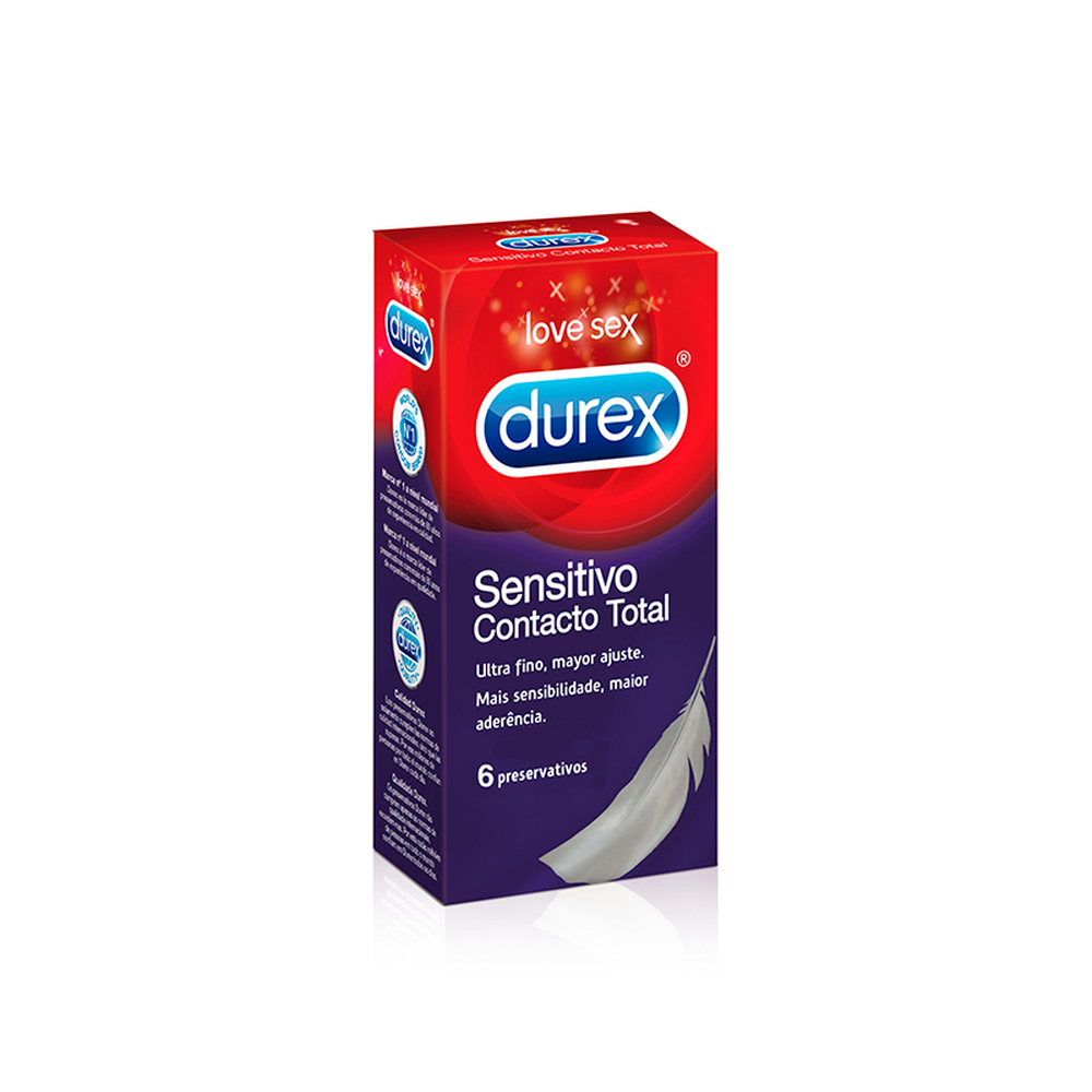 Durex Preservativos Contacto Total 6 unidades