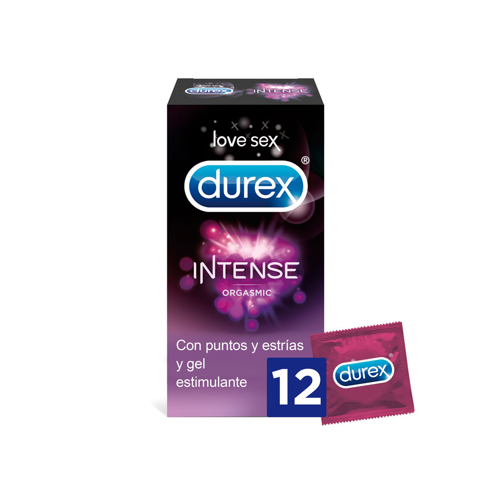Durex Preservativos Intense Orgasmic 12 unidades