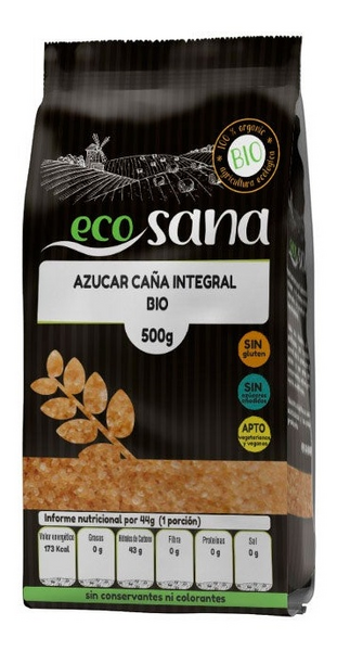 Ecosana Azúcar de Caña Integral Bio 500 gr