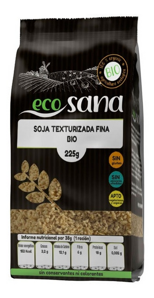 Ecosana Soja Texturizada Fina Bio 225 gr