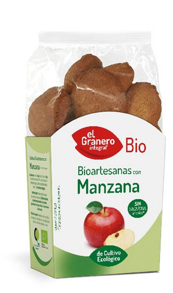 El Granero Integral Galletas Artesanas con Manzana Bio 250 gr
