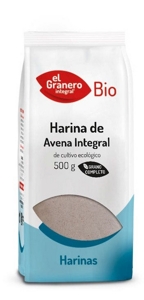 El Granero Integral Harina de Avena Integral Bio 500 gr