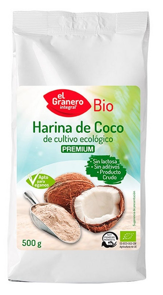 El Granero Integral Harina de Coco BIO 500 gr