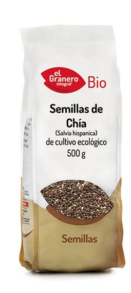 El Granero Integral Semillas de Chía Bio 500 gr