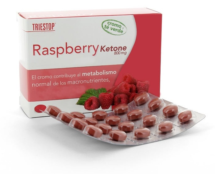 Eladiet Triestop Raspberry Ketone 800mg 60 Comprimidos Cetona de Frambuesa