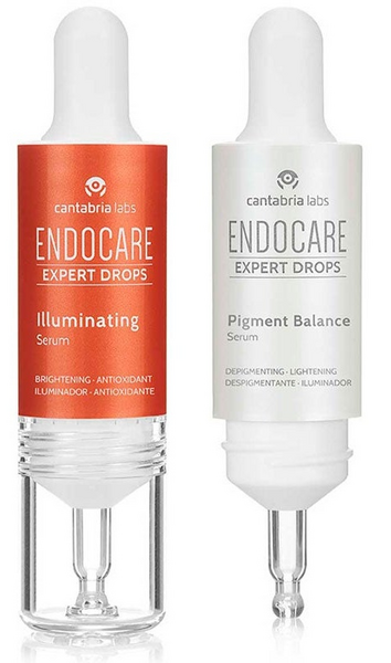 Endocare Expert Drops Protocolo Despigmentante Illuminating 10ml + Pigment Balance 10 ml