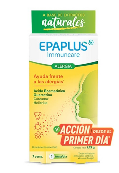 Epa-plus Alergia Inmunocare Adultos Epaplus 7 Comprimidos