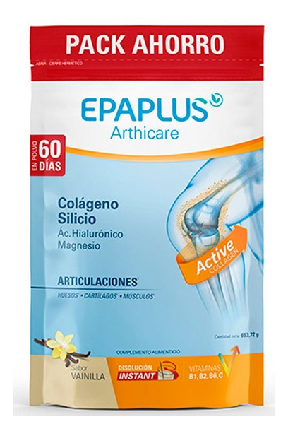 Epa-plus Colágeno + Silicio Epaplus Arthicare Sabor Vainilla 668 gr (60 Días)
