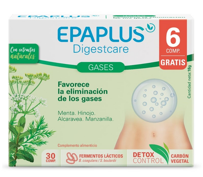 Epa-plus Digestcare Gases 30 Comprimidos