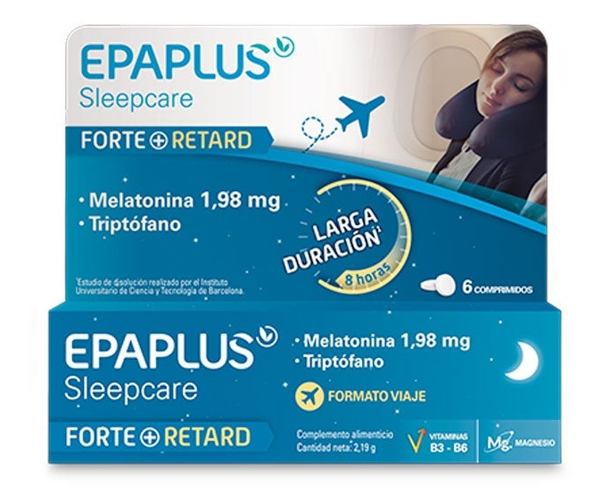 Epa-plus Sleepcare Retard Viaje 6 Comprimidos