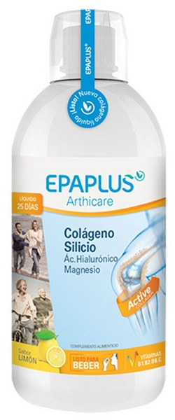 Epaplus Arthicare Colágeno+Hialurónico+Magnesio Liquido 25 Dias Limón
