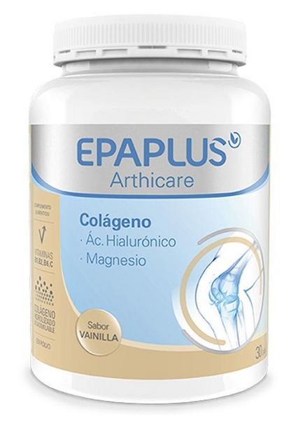 EpaPlus Colageno + Magnesio + Ac Hialuronico Bote Sabor Vainilla