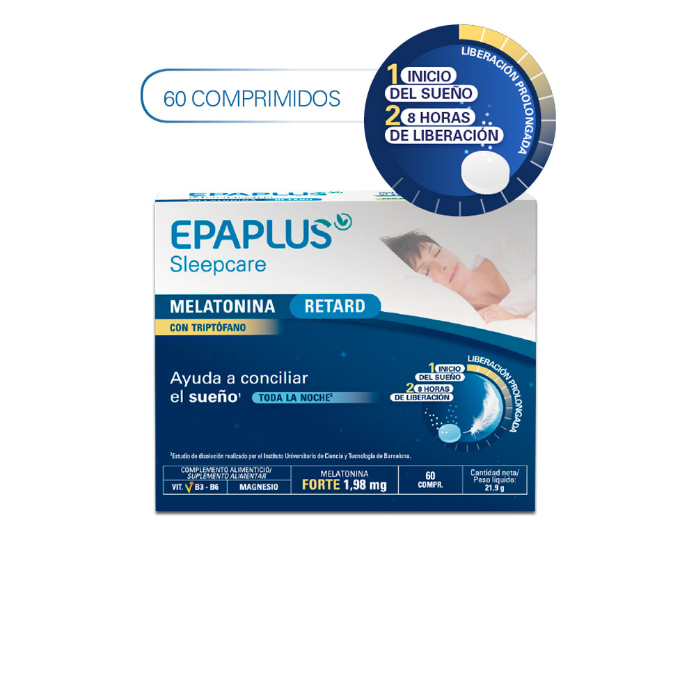 EPAPLUS FORTE RETARD MELATONINA C/ TRIPTOFANO 60 COMPRIMIDOS