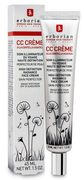 Erborian CC Cream Centella Asiática SPF25 Clair 45 ml
