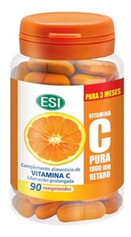 ESI Vitamina C Pura 1000mg 90 Comprimidos