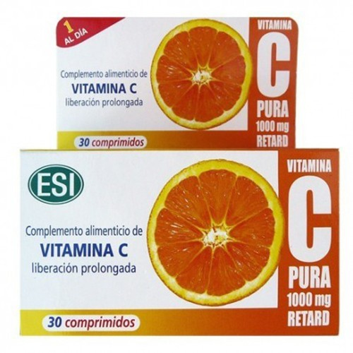 ESI Vitamina C Pura 1000mg Retard 30 Comprimidos