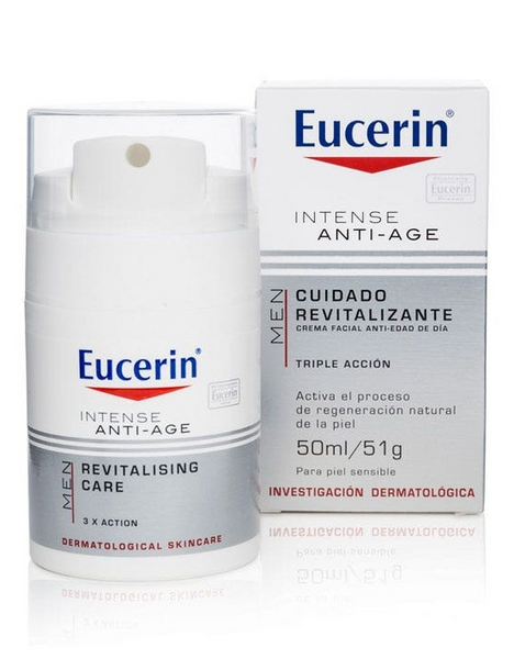 Eucerin Crema Anti-Edad Intense Hombre 50 ml