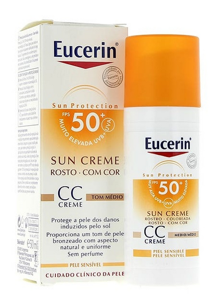 Eucerin Crema Coloreada CC FPS50 50 ml