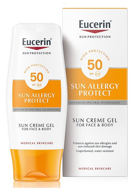 Eucerin Solar Allergy Crema Gel SPF50+ 150 ml