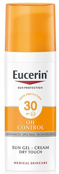 Eucerin Sun Facial Gel-Crema Oil Control Dry Touch FPS30 50 ml