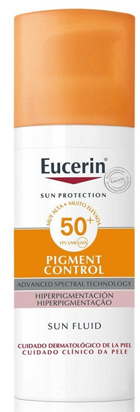 Eucerin Sun Fluido Facial Pigment Control SPF50+ 50 ml