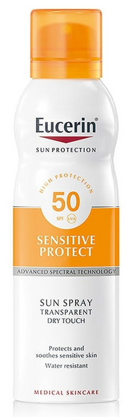 Eucerin Sun Spray Solar Transparente Dry Touch SPF50+ 200 ml