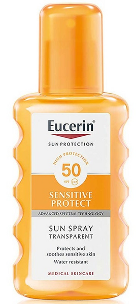Eucerin Sun Spray Solar Transparente FPS50+ 200 ml