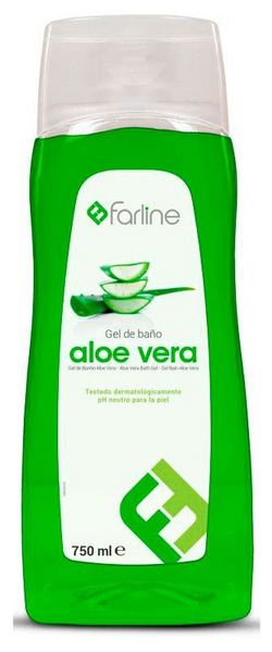 Farline Gel de Baño Aloe Vera 750 ml