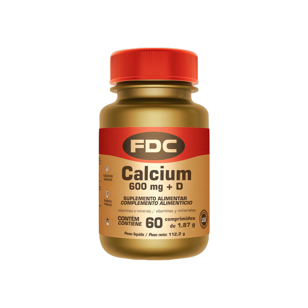 FDC Calcium 600 + D 60 comprimidos