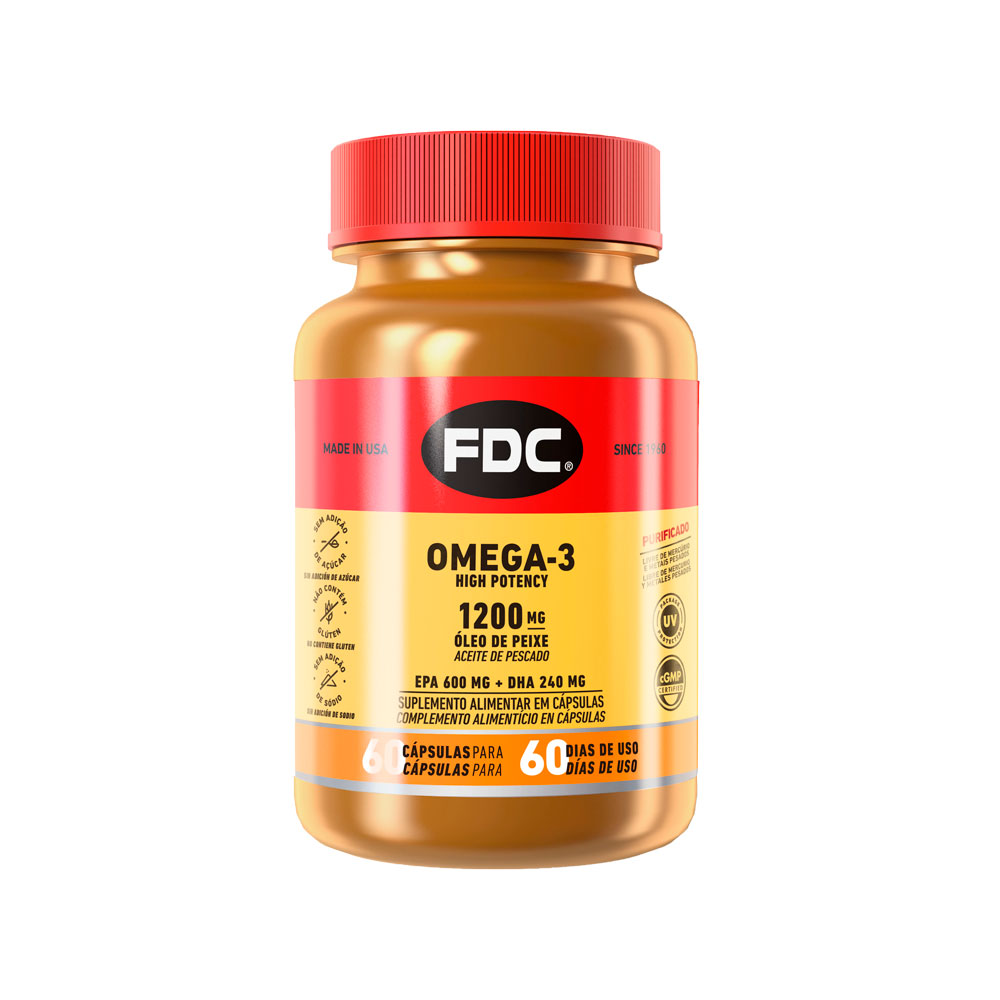 FDC Omega-3 High Potency 60 comprimidos